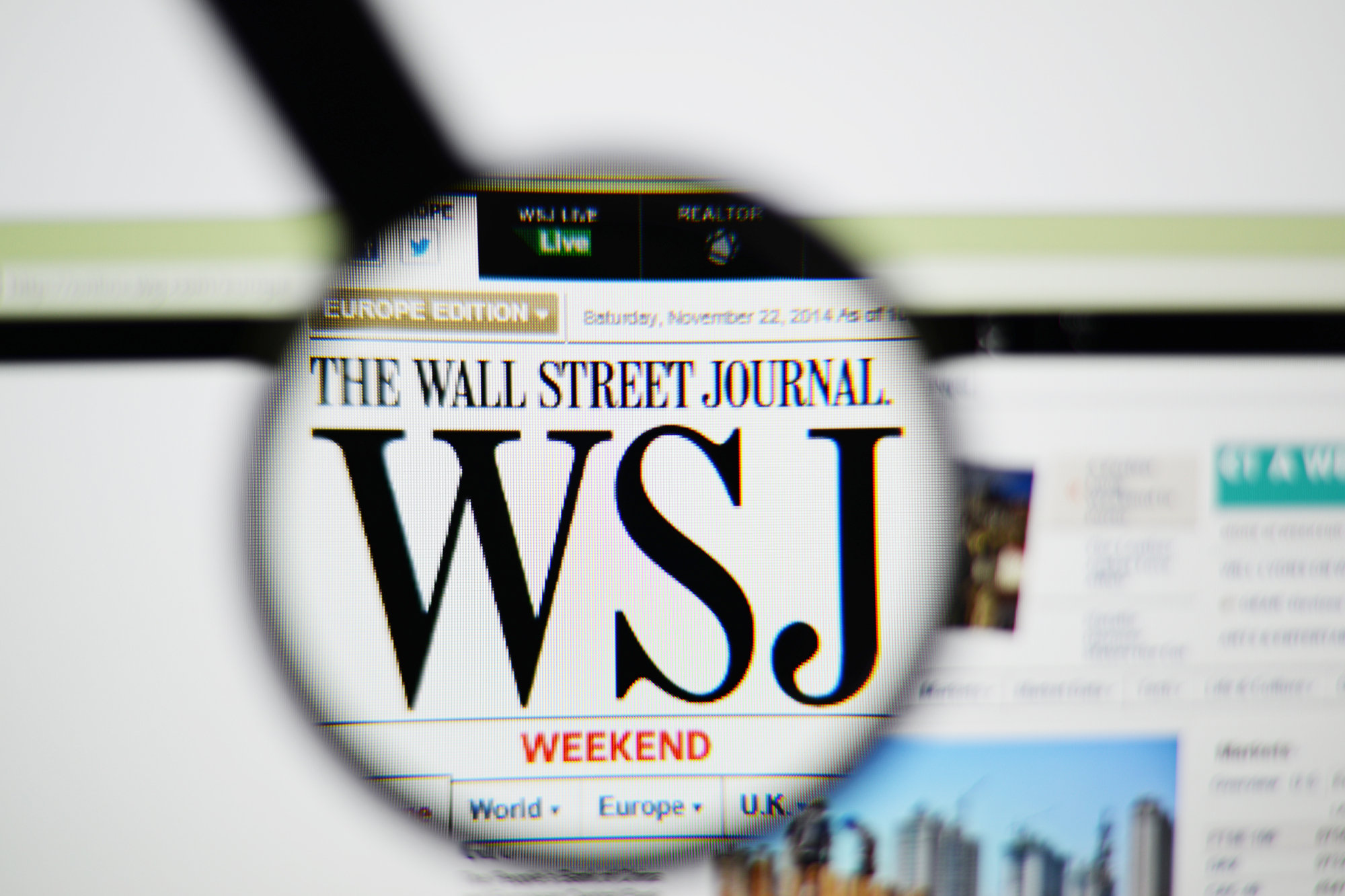 WSJ cover