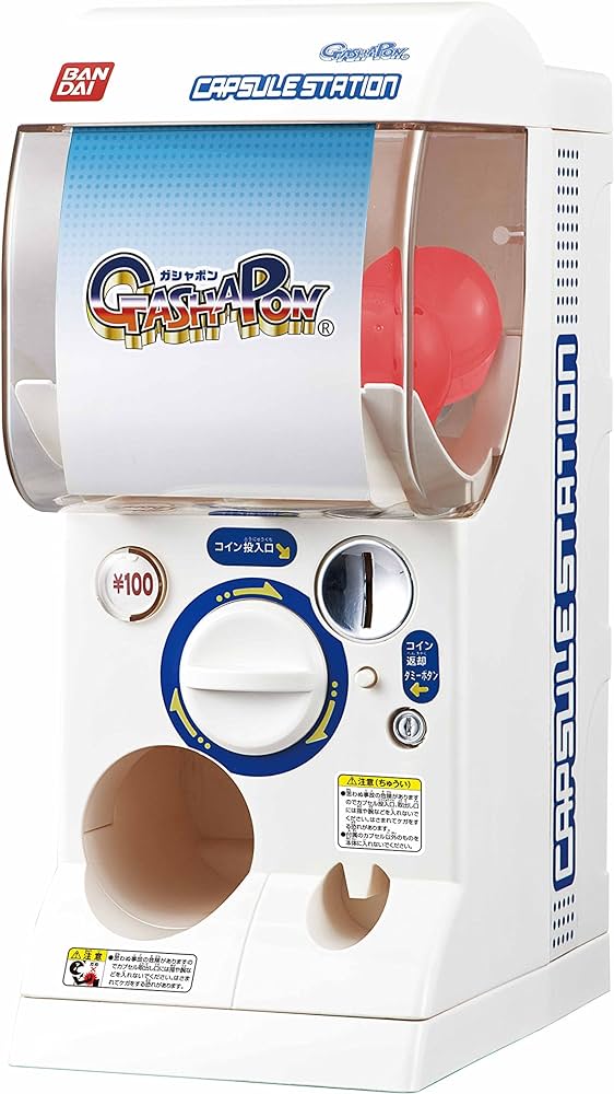 gashapon bling box machine