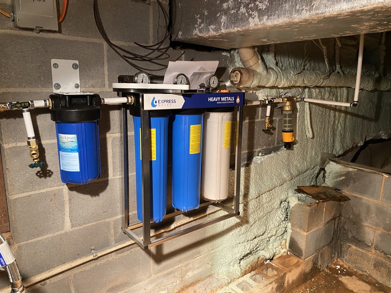 whole house water filter